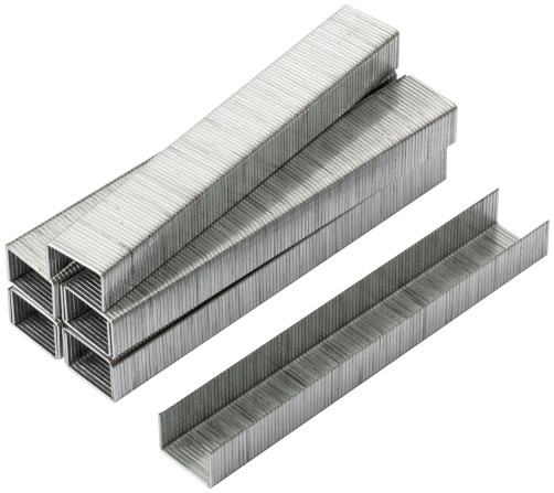 Stapler staples, hardened rectangular 11.3 mm x 0.7 mm (narrow type 53) 8 mm, 1000 pcs. 31408
