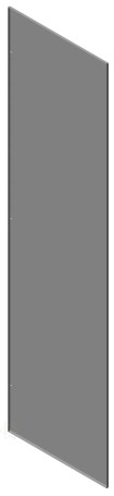 MULTICOLOR Задняя стенка ВРУ (800x2000) IP31 (ШхВ) RAL 7035