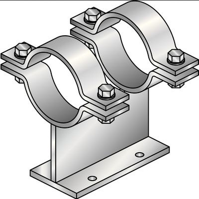 Pipe support shoe MI-PS2/1 125-85