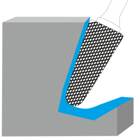 Борфреза KORNOR сфероконическая 6х3 мм, стандартная насечка