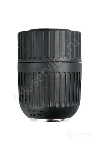 Quick-release drilling chuck 1.5-10 mm 3/8-24 UNF plastic (1510BG)