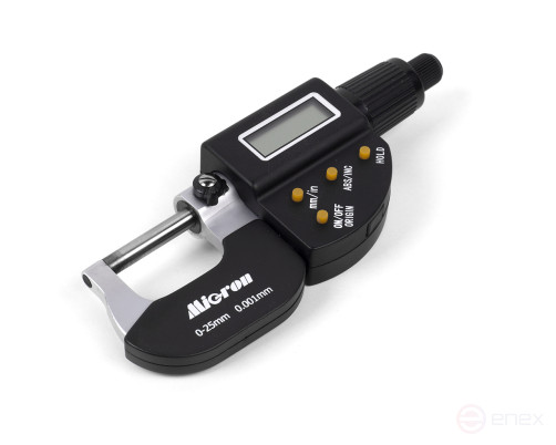 Микрометр МКЦ- 25 0,001 цифровой 4-кнопочный Micron