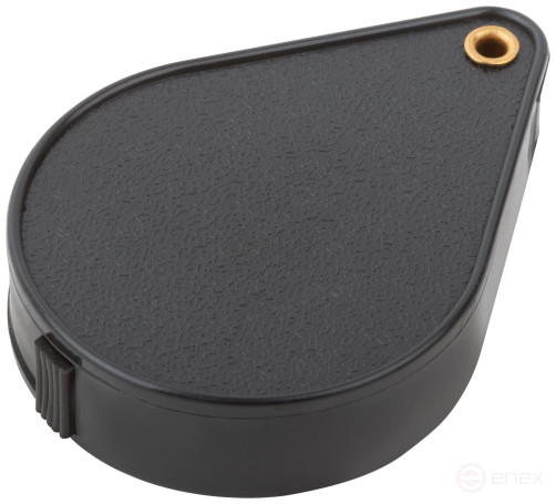 Лупа складная в пластиковом футляре, 50 мм-5Х