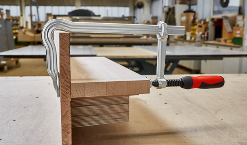 GM20Z-2K OMEGA Струбцина цельнометаллическая 200/100, усилие 5 кН, c 2-компонентной рукояткой, фиксированная скоба с запатентованной дугой OMEGA