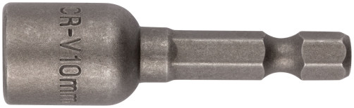 Nozzle for screws and bolts with 6-gr.Pro head d=10 mm, L=48 mm