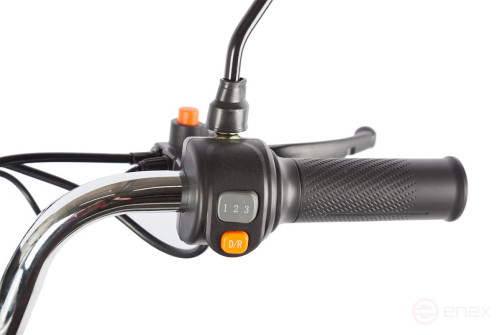 Electric tricycle Rutrike Gelbert Beta 48V/60V 800W, grey-white