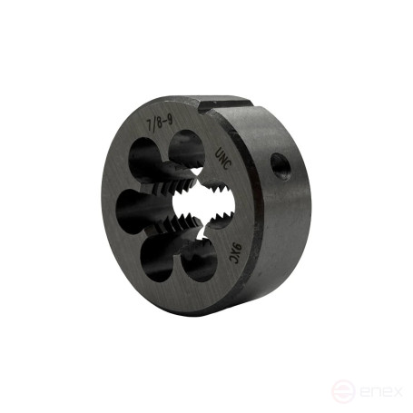 UNC die 7/ 8" 9 threads
