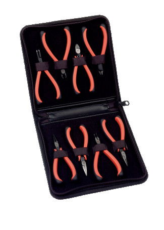 A set of pliers for electronics