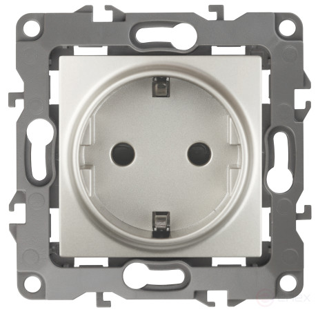 Розетка ЭРА Серия 12 12-2101-15 2P+E Schuko 16A-250В IP20 перламутр