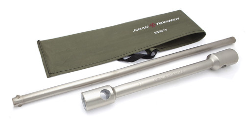 533275 Forged cylinder key 24×27 mm; L= 400 mm, with 600 mm collar, tetron tablet