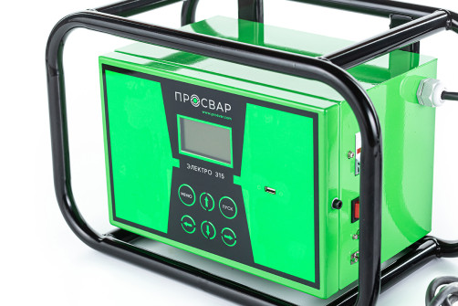 The device for electro-coupling welding of HDPE pipes PROSVAR ELECTRO 315