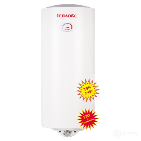 ENV-SLIM-100, Electric water heater, round, TEPLOKS 100 L, RCD included