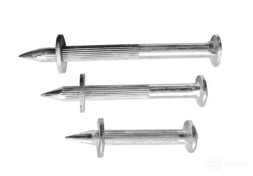 Дюбель гвозди по бетону DNJ для пороховых монтажных пистолетов (30 мм, 100 шт./уп) FEDAST