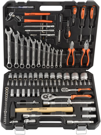 Tool Kit 101pr. 1/2"DR 1/4"DR (Avtodor) 39899