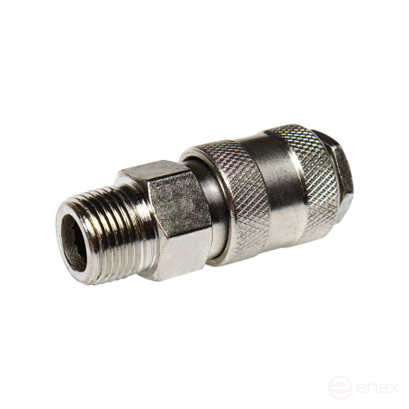 Pneumatic quick release ER-SE1-3SM:with valve with external thread 3/8" EUREKA /1/10