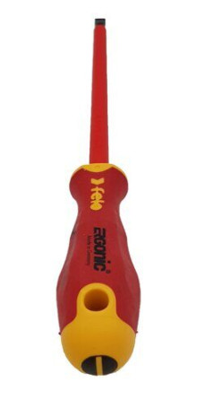 Felo Dielectric screwdriver Ergonic flat slotted 8,0X1,2X175 41308090