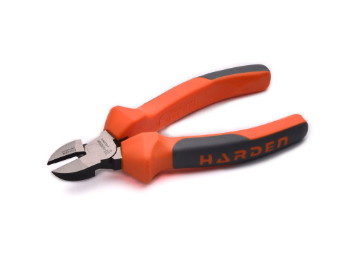 Professional side cutters with offset hinge, CRV, 164 mm.// HARDEN