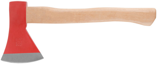 Axe forged reinforced steel, wooden handle 800 gr.