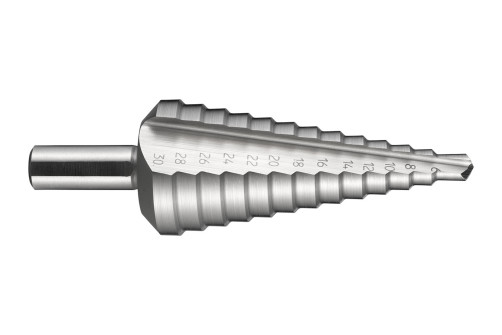 Коническое ступенчатое сверло для листового металла Ø 6,0 - 30,0