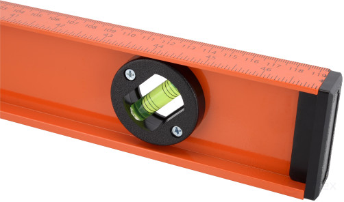 Уровень алюминиевый рельсовый 1200 мм (3 глазка, магнитный) BERIL