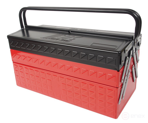 75-piece tool kit in a portable toolbox (5 trays) JTC