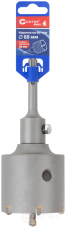 SDS Plus concrete crown, 68 mm, Cutop Profi