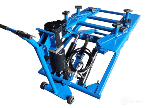 Ножничный подъемник F27 AE&T (220В) мобильный со средней высотой подъема