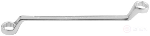Ключ накидной "Хард", хромированное покрытие 19х22 мм