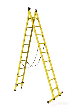 Double-sided fiberglass universal ladder LSD-U-2x9-K55P