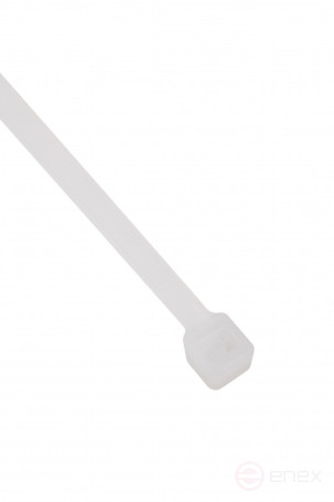 WRline WR-SHN-36-150W Стяжка-хомут 3,6х150 мм, кабельная нейлоновая 6,6, неразъемная, цвет белый (100шт)
