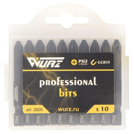 Бита магнитная PZ3 х 50мм 10шт.