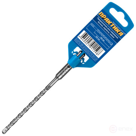 Бур SDS-plus ПРАКТИКА 6 х 100/160 мм серия "Мастер" по бетону (911-598)