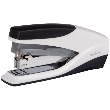 Степлер №24/6 Berlingo до 30 л., пластиковый корпус, энергосберегающий, ассорти