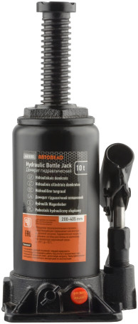 Домкрат гидр. 10.0т (200-405 мм) АвтоDело (43100)