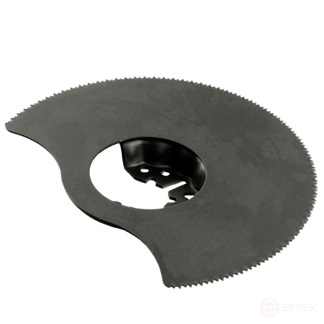 MFI PRACTICE semi-circular cutting nozzle, HCS, wood, 88 mm, fine tooth (240-119)