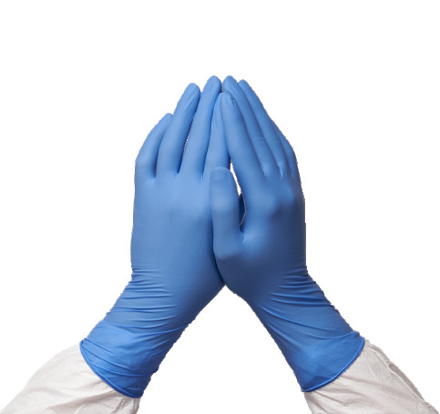 Puretech® Neutrino Protect nitrile gloves with textures.fingers 30 cm, S, blue, 50 pairs/pack G3051