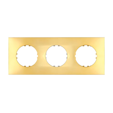 Frame 3-post square (gold) Vintage QUADRO