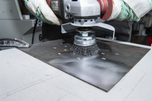 Чашечная щетка, гофрированная проволока BT 600 W, 80, 358326