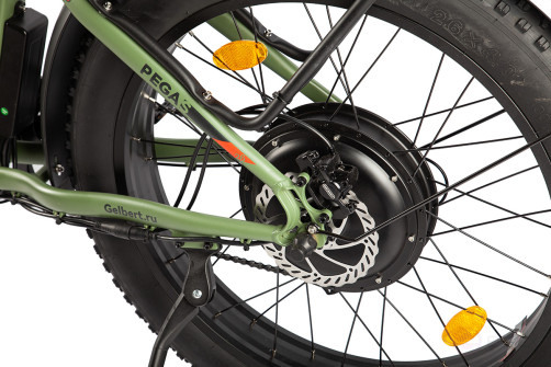 Gelbert Pegas 2 ULTRA electric bike, khaki