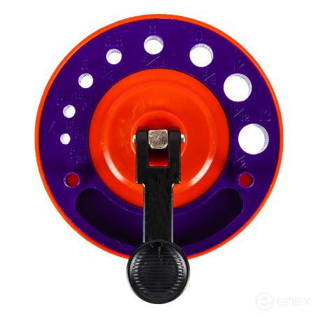 Drill guide PRACTICE from 4 to 13 mm for diamond crowns, plastic (771-404)