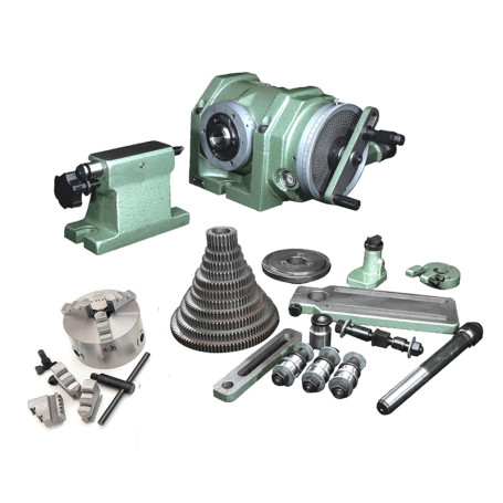 Universal dividing head UDG D-250 complete with 160 Beltools turning chuck