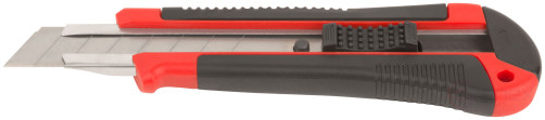 Technical knife "Trend" 18 mm reinforced, rubberized