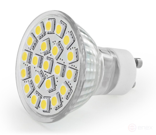 Светодиодная лампа Mosvolt GU10 4W 220V Glass