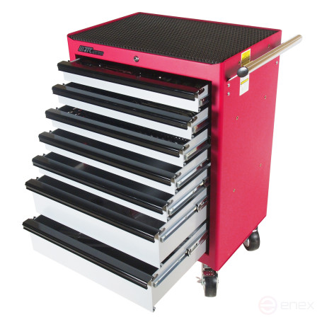 7-section tool truck (JTC-3931) with a set of tools (JTC-39311,39312,39313) JTC