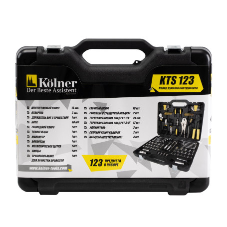 KOLNER KTS 123 Hand Tool Kit