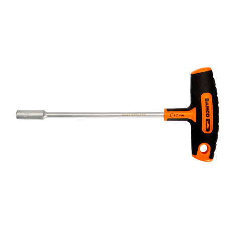 screwdriver for hex screws. socket with T-shaped handle, 7mm