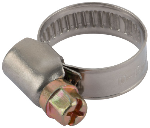 Crimp clamp (stainless steel with welding) 10-19 mm