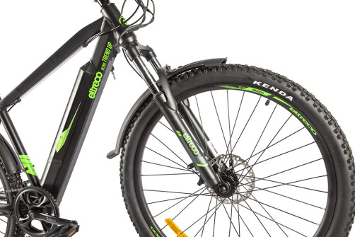 Велогибрид Eltreco Ultra Trend Up Черно-зеленый-2500