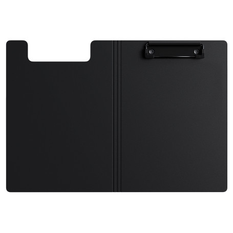 Папка-планшет с зажимом Berlingo "Steel&Style" А5+, 1800 мкм, пластик (полифом), серебристый металлик