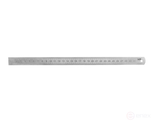 Линейка измерительная 300мм стальная ГОСТ ЧИЗ, св - во